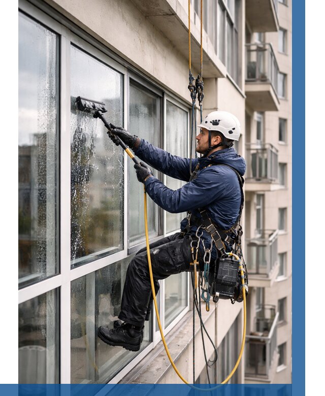 Мойка балконного остекления в Воскресенске от 3618 р. | ВЫСОТНИК-Вск