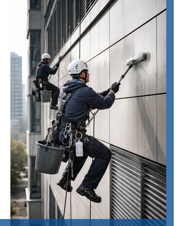 Мойка вентилируемого фасада в Воскресенске от 258 р. | ВЫСОТНИК-Вск