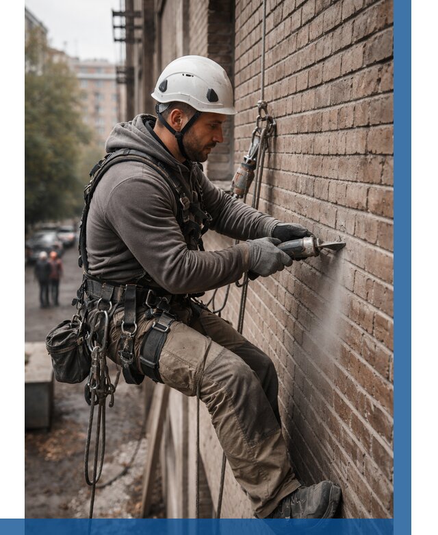 Расшивка кирпичных швов в Воскресенске от 620 р. | ВЫСОТНИК-Вск