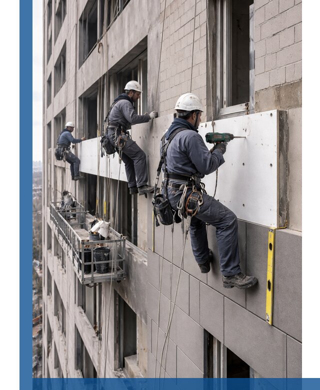 Монтаж фасадных термопанелей высокого качества в Воскресенске