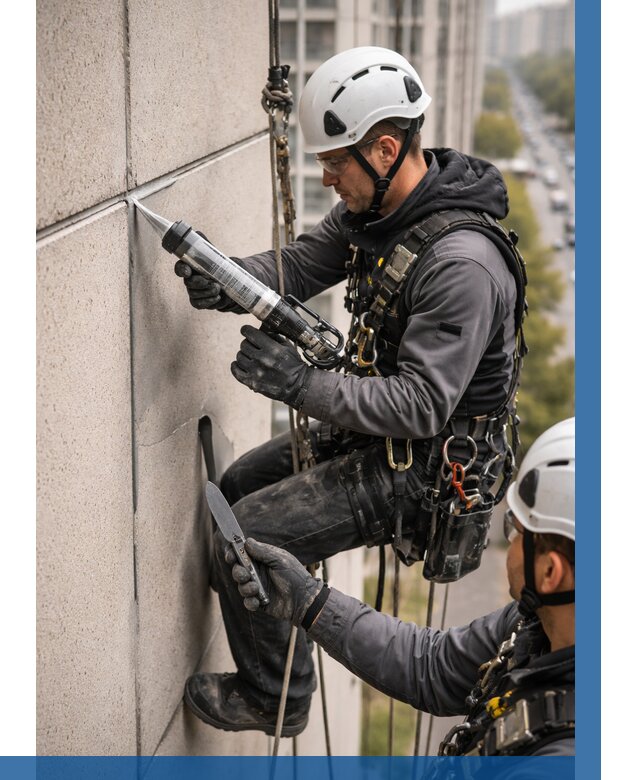 Первичная герметизация швов в Воскресенске от 620 р. | ВЫСОТНИК-Вск