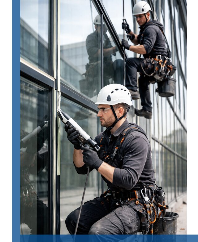 Герметизация витражных швов в Воскресенске для зданий и фасадов