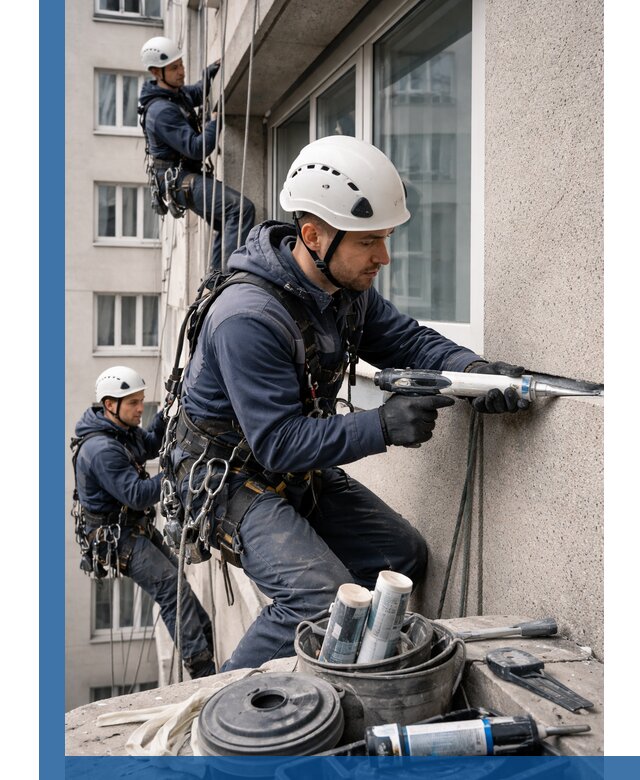 Герметизация швов лоджии в Воскресенске профессионально и надежно