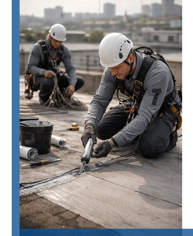 Аварийное и капитальное устранение протечек кровли в Воскресенске