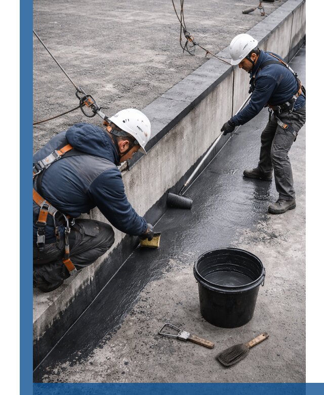 Гидроизоляция кровли жидкой резиной профессионально в Воскресенске