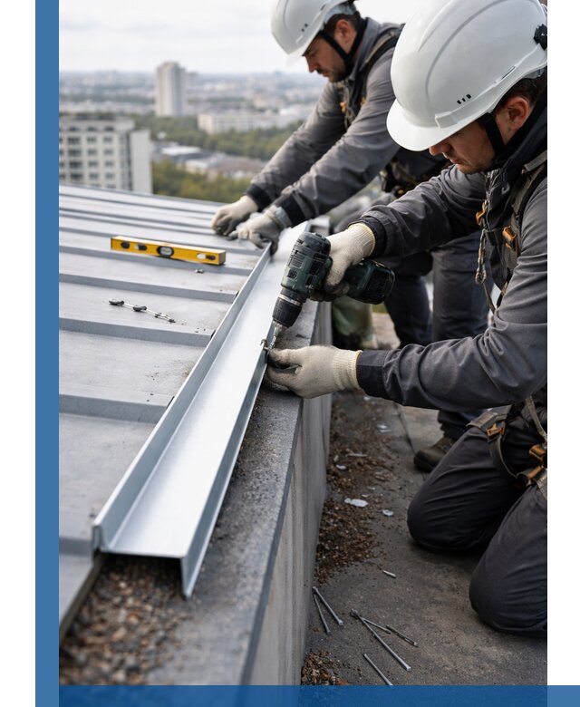 Монтаж капельника на кровле в Воскресенске с гарантией качества