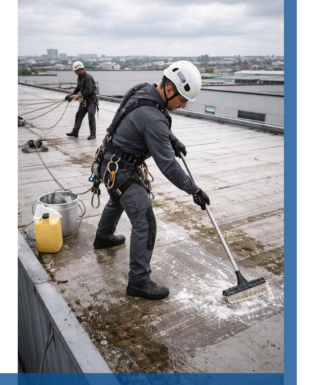 Очистка крыши по графику в Воскресенске от 7754 р. | ВЫСОТНИК-Вск