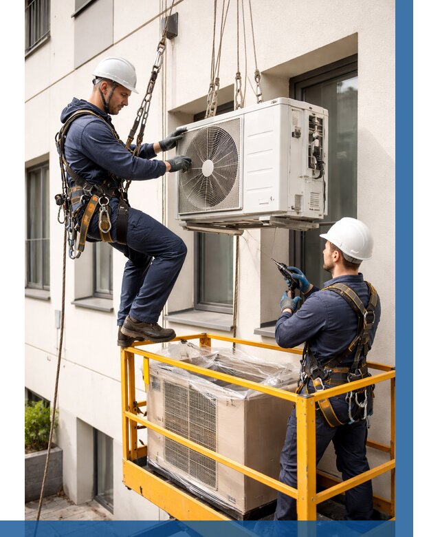 Демонтаж внешнего блока кондиционера в Воскресенске от 3618 р. | ВЫСОТНИК-Вск