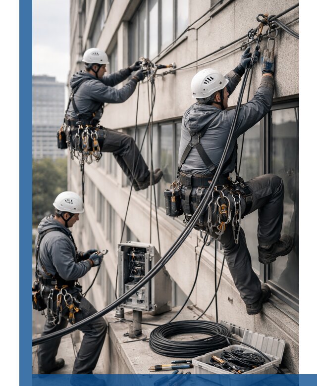 Прокладка оптоволоконного кабеля в Воскресенске под ключ с тестированием