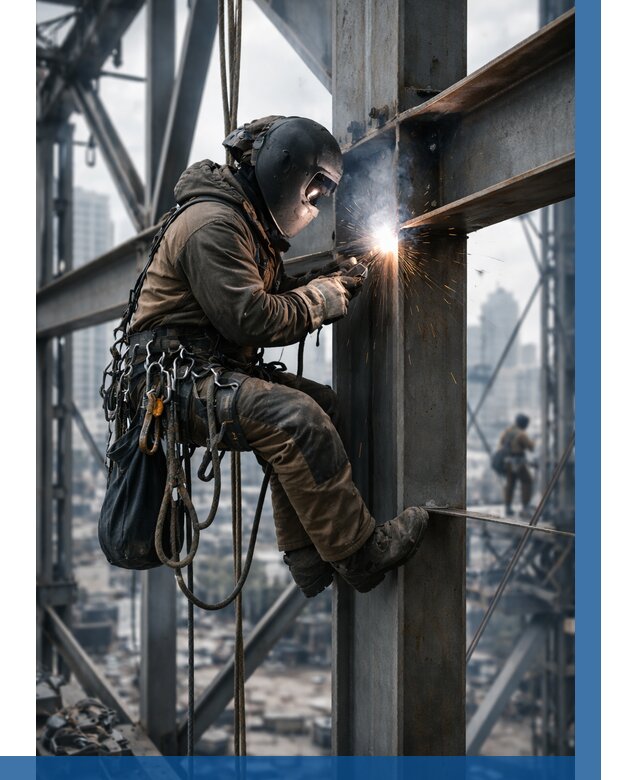 Высотные сварочные работы в Воскресенске от 3618 р. | ВЫСОТНИК-Вск