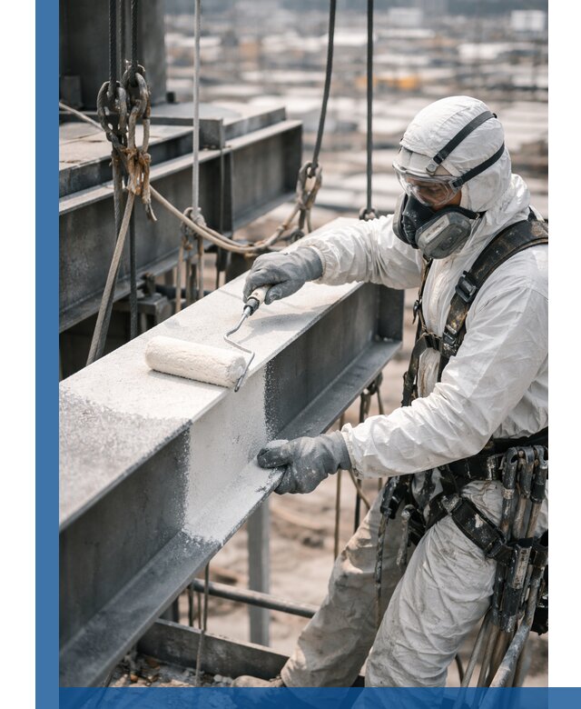 Профессиональная огнезащитная обработка металлоконструкций в Воскресенске