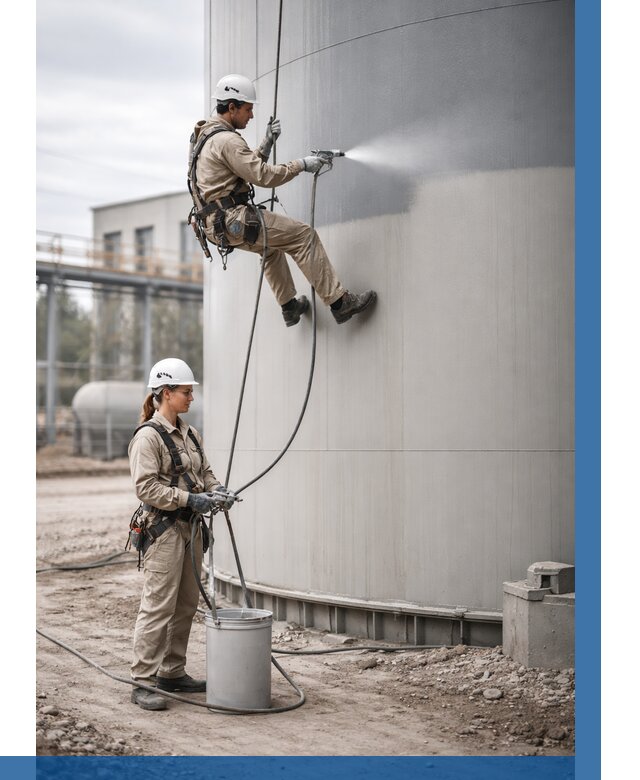 Покраска резервуаров в Воскресенске от 1241 р. | ВЫСОТНИК-Вск — заказать