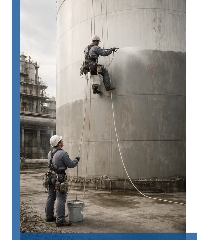 Покраска стальных резервуаров и емкостей в Воскресенске профессионально