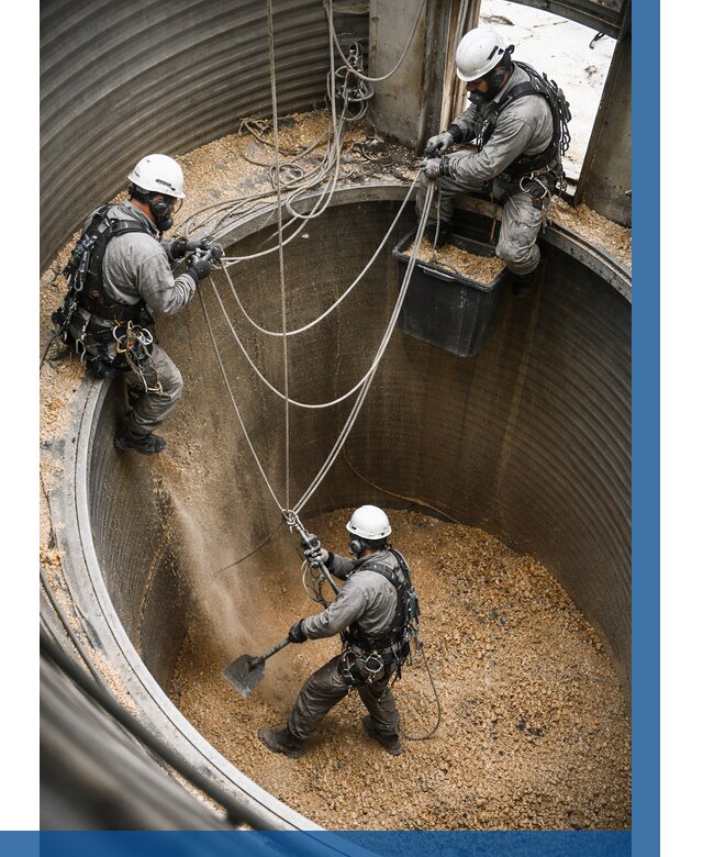 Чистка зерновых бункеров в Воскресенске от 12406 р. | ВЫСОТНИК-Вск