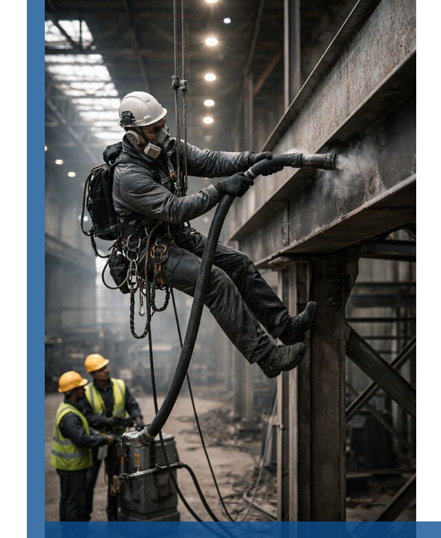 Обеспыливание конструкций в цехах промышленного производства в Воскресенске