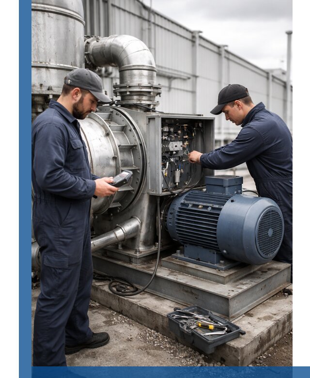 Техническое обслуживание промышленного оборудования в Воскресенске