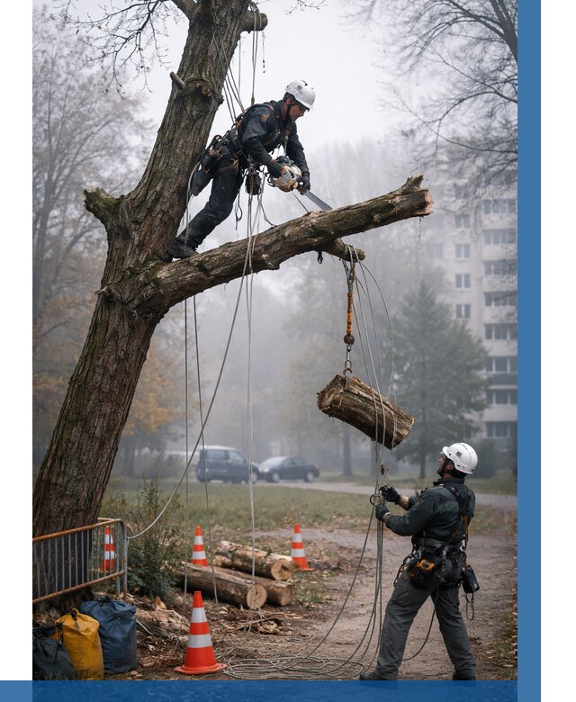 Удаление аварийных деревьев в Воскресенске от 15507 р. | ВЫСОТНИК-Вск