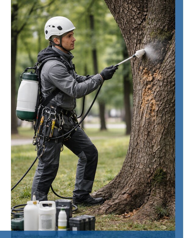 Обработка деревьев от вредителей в Воскресенске от 4652 р. | ВЫСОТНИК-Вск