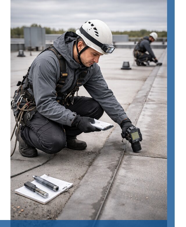 Обследование кровли на протечки в Воскресенске от 4652 р. | ВЫСОТНИК-Вск