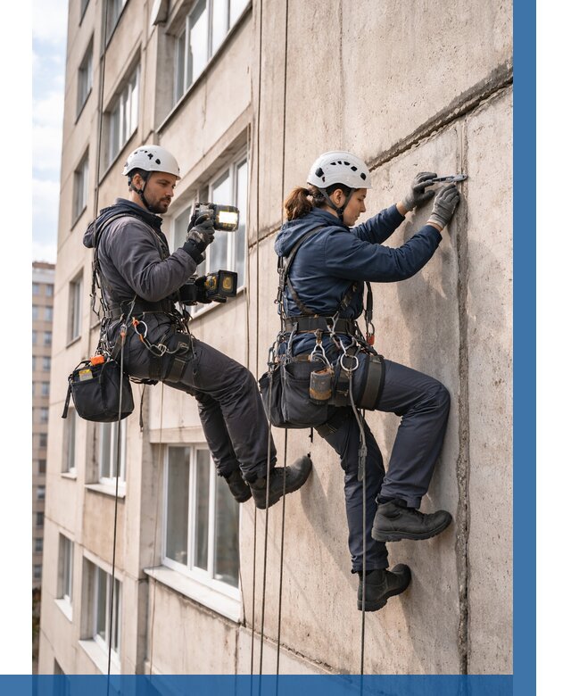 Обследование межпанельных швов в Воскресенске от 1861 р. | ВЫСОТНИК-Вск